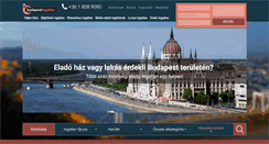 Desktop Screenshot of budapestingatlan.info