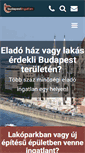Mobile Screenshot of budapestingatlan.info